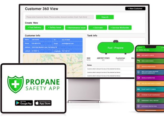 Can You Reduce Propane Container Placement Liability Via a Smartphone?